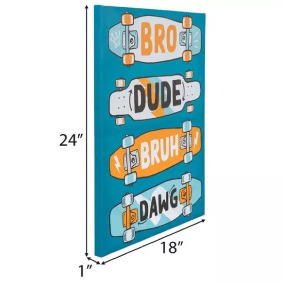 Skateboard Canvas Art - Picture 3 of 8